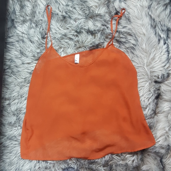 Chiffon American Apparrel Cami - Size M - Picture 2 of 4